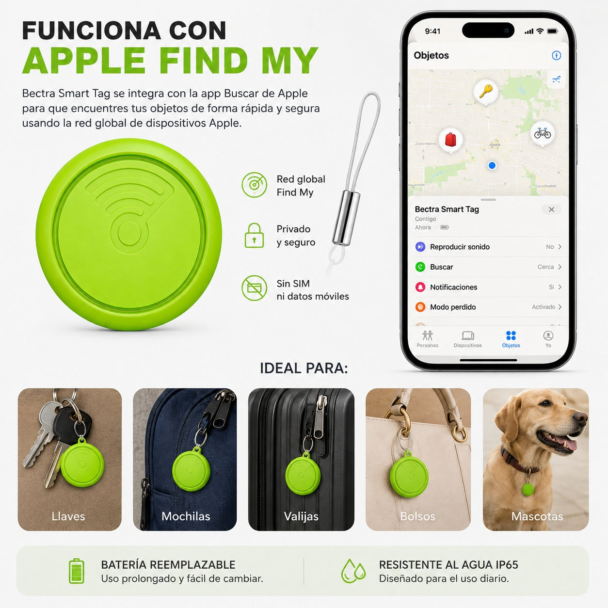 Localizador GPS Portatil Bectra